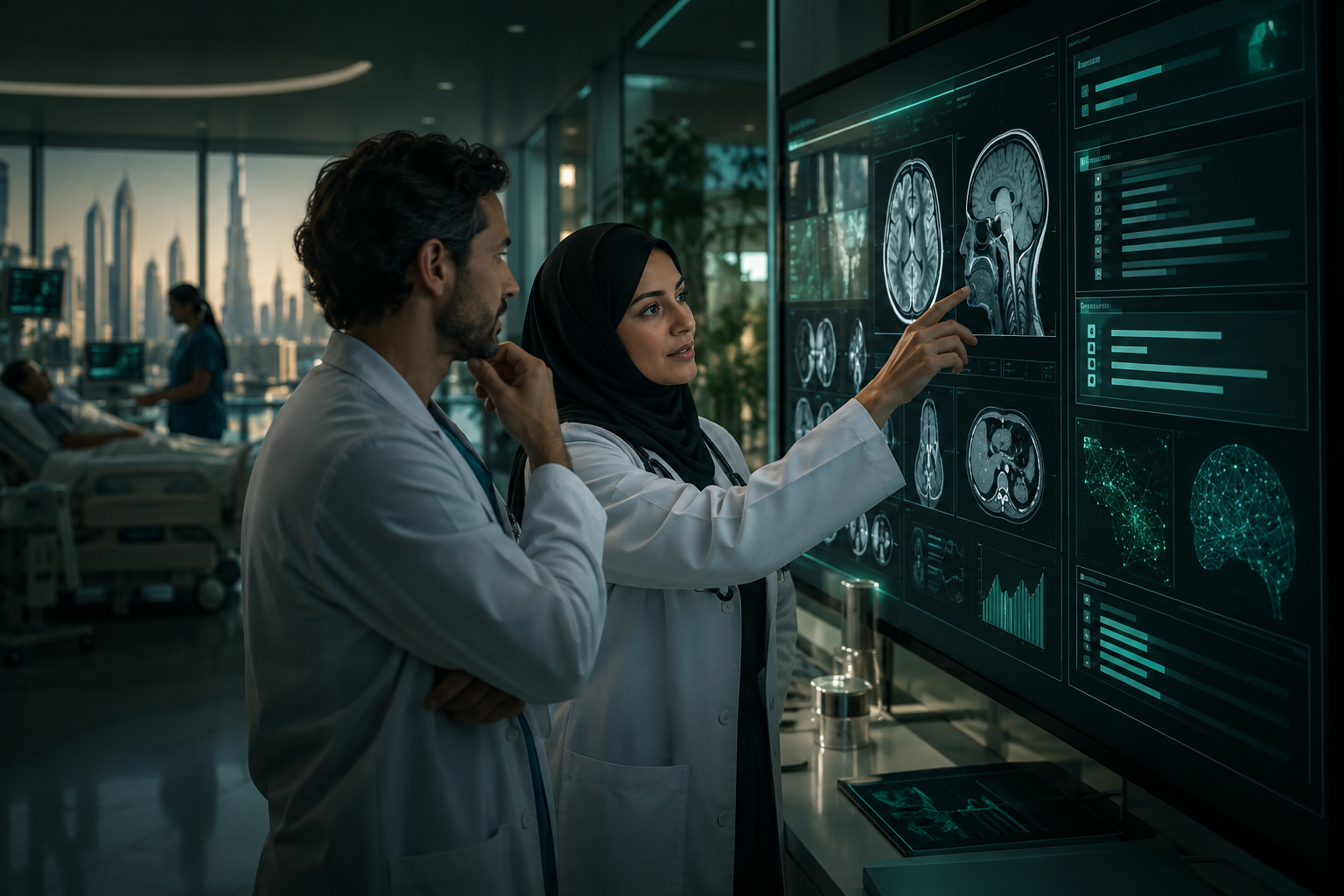 حلول الذكاء الاصطناعي في مجال الرعاية الصحية